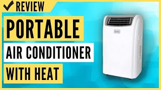 BLACKDECKER BPACT14HWT Portable Air Conditioner with Heat 14000 BTU Review [upl. by Ummersen151]