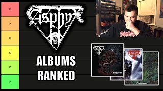 ASPHYX Albums Ranked [upl. by Herschel938]