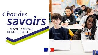 Conférence presse  comment mettre en œuvre un choc des savoirs pour élever le niveau de l École [upl. by Leroy]