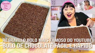 BOLO DE CHOCOLATE CREMOSO FOFINHO E DELICIOSO  Cookn Enjoy 1236 [upl. by Airamana]