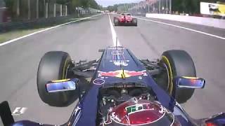 Vettel Battles Alonso At Monza  2011 Italian Grand Prix [upl. by Ainav669]