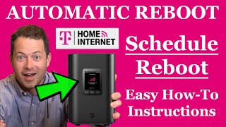 ✅ EASY  Automatic Scheduled Reboot  TMobile Home Internet Arcadyan KVD21 5G Gateway [upl. by Nipsirc780]