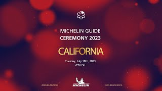 Discover the MICHELIN Guide 2023 selection for California [upl. by Latterll966]