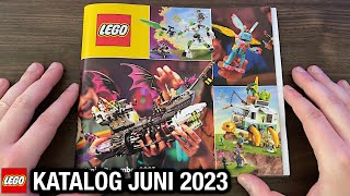 Die ersten LEGO Neuheiten des 2 Halbjahrs 📖  LEGO Katalog Juni 2023 [upl. by Cordey]