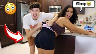 WEDGIE CHALLENGE ON GDC 😬 so hilarious [upl. by Adnerb]