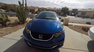 Honda Hood Large Dent  Paintless Dent Repair [upl. by Sherl558]