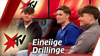 Leben als eineiige Drillinge So unterschiedlich sind die Brüder heute  stern TV Talk [upl. by Greiner]