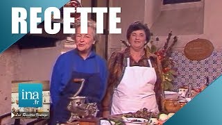 Recette  Les escargots à la Gasconne de Maïté  Archive INA [upl. by Notlimah]