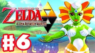 The Legend of Zelda A Link Between Worlds  Gameplay Walkthrough Part 6  Zoras Flippers 3DS [upl. by Nashner742]