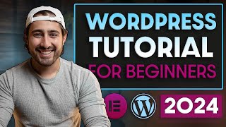 How to Make a WordPress Website with Elementor in 2024 [upl. by Aizan]