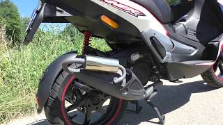 Gilera Runner SP 50 Original  Stock Exhaust Sound Test [upl. by Segalman]