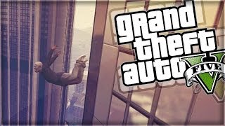 GTA 5 Funny Moments  King of the Skyscraper amp Epic Racing GTA V Online [upl. by Neleb]