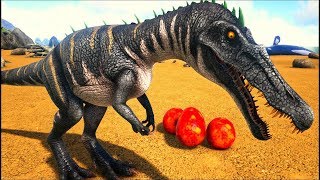 A História do Bebê Baryonyx Largado A Própria Sorte Pais Assassinados Ark Dino Evolved PTBR [upl. by Nymrak]