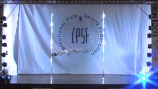 Haruna Matsunami  SENIOR WOMEN  PRELIM  WORLD POLE SPORTS CHAMPIONSHIPS 2014 [upl. by Palmira617]