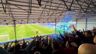 Chesterfield Fans Away at Oldham Athletic  Joe Quigley Goal 16032024 [upl. by Sterling]