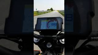 KTM DUKE 125 TOP SPEED 150km INPRESIONANTE [upl. by Ledif]