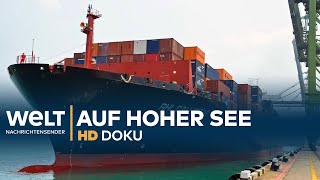 Ein Containerschiff auf hoher See  HD Doku [upl. by Mehalek305]