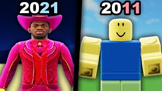 Roblox 1 DECADE Ago [upl. by Ttenneb]