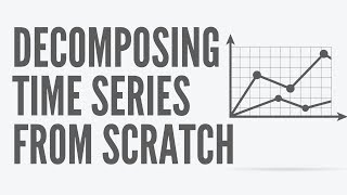 Decomposition of Time Series into Trend Seasonality amp Residual from Scratch [upl. by Aicelet]