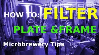 FILTER BEER How To Microbrewery 10 bbls [upl. by Epolulot893]