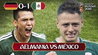 Alemania 0 México 1 I RESUMEN Y GOL [upl. by Freiman]