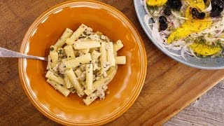 Creamy Sicilian Ziti with Tuna Capers and Green Olives [upl. by Buzz]