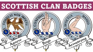 Scottish Clan Badges [upl. by Nosraep]