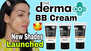 Derma co 2 Niacinamide Hydrating BB cream Review  All 3 shades Dermaco bbcream [upl. by Arema]