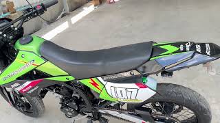 🤗 Kawasaki D Tracker 250 x 2013 👉ប្រភេទម៉ូតូឃ្លាំងក្រដាសពន្ធ 💵 ☎️098254345 [upl. by Nennarb]