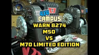 4x4 Campus 1 WARN M8274  50 VS WARN M8274  70 Limited Edition [upl. by Freeborn]