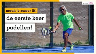 Padel dit is dé populaire tennissport  Maak je zomer fit [upl. by Aihtnis79]