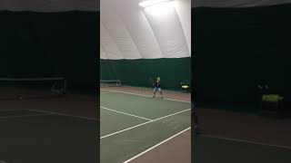 Ambidextrous Double Racket Point [upl. by Odrude]