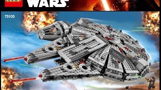 LEGO Star Wars Sequel Trilogy retrospective 1 Millennium Falcons 75105 amp 75257 [upl. by Novihc472]