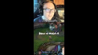 Malphite mechanics 😎lol thebausffs leagueoflegends streamerclips streamerhighlights [upl. by Elisabeth]