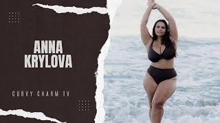 Anna Krylova Plus Size Model  Biography of Curvy Plus Model  Celebrity Wiki [upl. by Nuhsar]