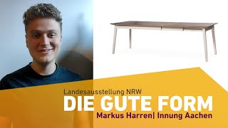 Gesellenstück von Markus Harren – DIE GUTE FORM NRW [upl. by Mcroberts]