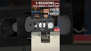 Vince the VHS Tape with 3 Reasons Why You Need to Digitize Your Magnetic Tapes [upl. by Schaffel]