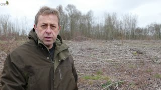 Le broyage des rémanents après la récolte des bois [upl. by Hieronymus]