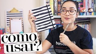 COMO USAR UM PLANNER Dicas Passo a Passo etc  Ju Cirqueira [upl. by Allyce]