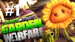 САДОВОЕ ПОБОИЩЕ 1 Plants vs Zombies Garden Warfare HD играем первыми [upl. by Nylynnej129]