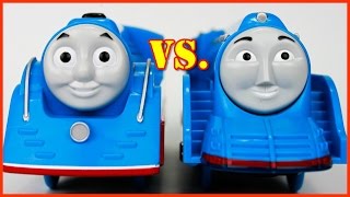 Thomas and Friends The Great Race Plarail Streamlined Thomas vs Plarail Shooting Star Gordon [upl. by Aimahc]