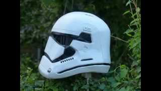 the force awakens making star wars EP7 Part6 first order helmet Stormtrooper 66target [upl. by Naux]