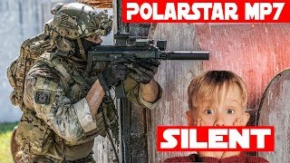 Silent But Deadly  Tokyo Marui PolarStar MP7 Summer Airsoft Gameplay [upl. by Yevoc511]