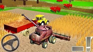 Real Tractor Farming Simulator  New Android GamePlay [upl. by Nnyledam327]