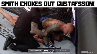 Alexander Gustafsson vs Anthony Smith Full Fight Reaction and Breakdown  UFC on ESPN 11 [upl. by Aziaf]