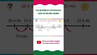 Calcul de durée comment faire  CM1  CM2  6ème mathématique écoles calculmental [upl. by Ocirederf]