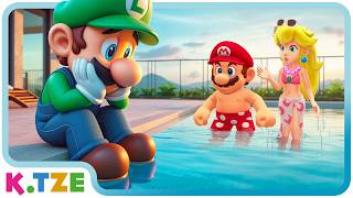 He CAN’T Swim Nobody knows 💦😔 Super Mario Odyssey Story [upl. by Yanat]