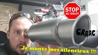 TUTO JE MONTE DES SILENCIEUX MOTO UNIVERSELLES [upl. by Etteraj]