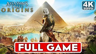 ASSASSINS CREED ORIGINS Gameplay Walkthrough FULL GAME 4K 60FPS PC ULTRA  No Commentary [upl. by Ailb]