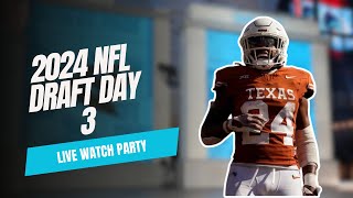 2024 NFL Draft Day 3 Live  Panthers Are Now On The Clock [upl. by Sheply]